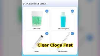 Limpador de bico DTF para cabeças de impressão EPSON